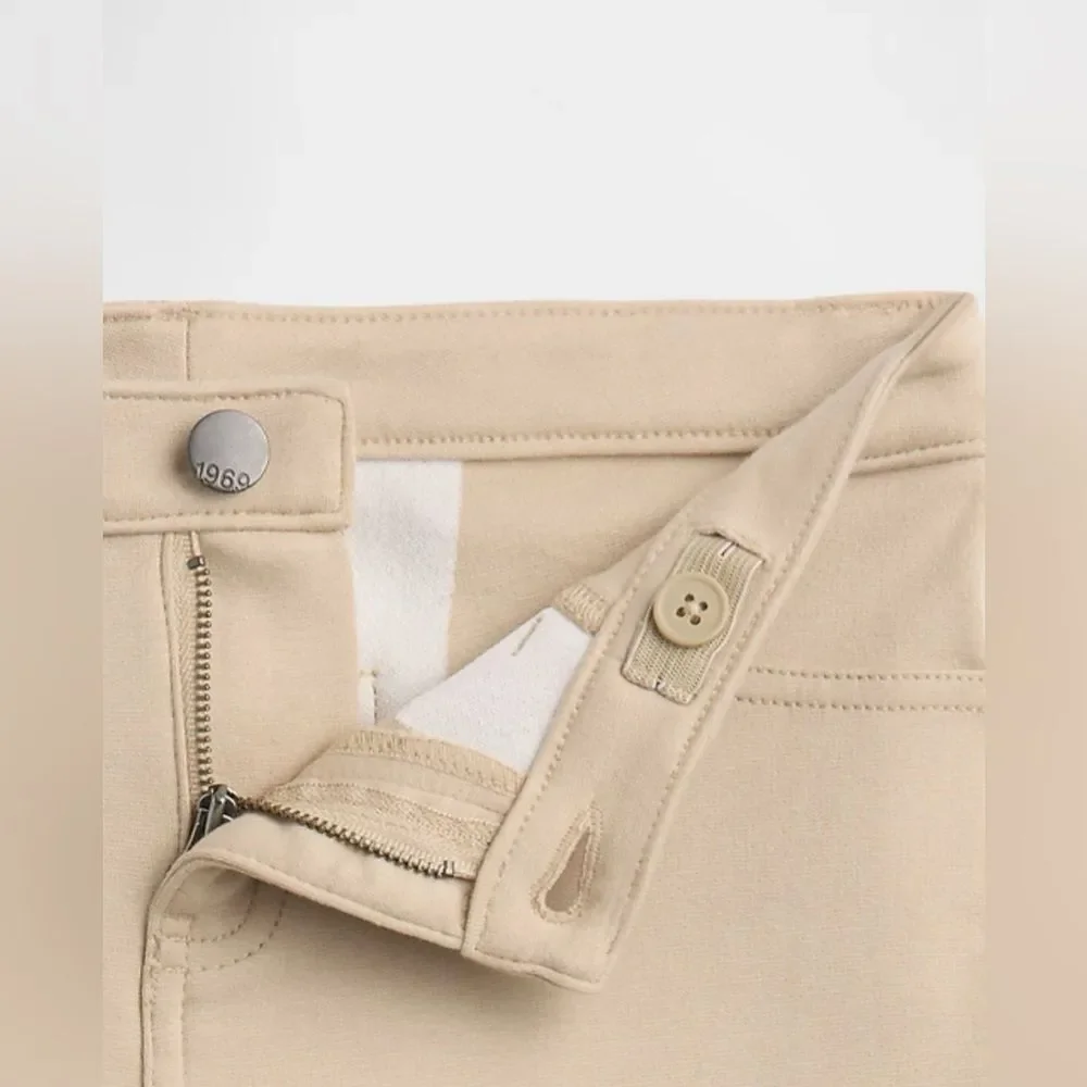 GAP Ponte Pant Beige Size 12Plus NWT IN PACKAGE